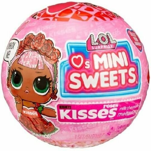 Кукла L.O.L. Surprise! Mini Sweets Kisses Rosie чемодан l o l surprise ораньжевый loves mini sweets s3 deluxe tootsie