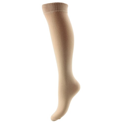 фото Женские гольфы годовой запас носков высокие, размер 36-41, бежевый