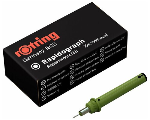 Rotring Перо рапидографа 0.30 мм (S0219360), темно-зеленый