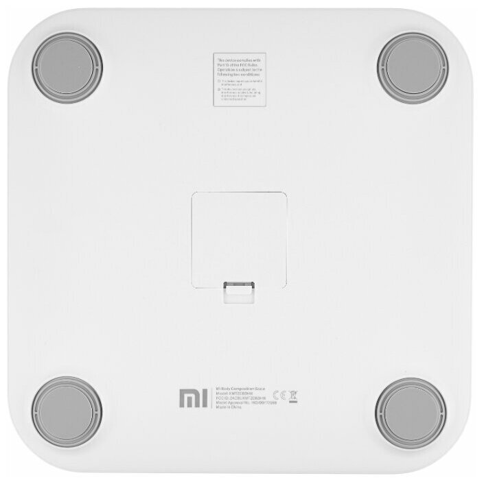 Весы электронные Xiaomi Mi Body Composition Scale, белый - фотография № 12