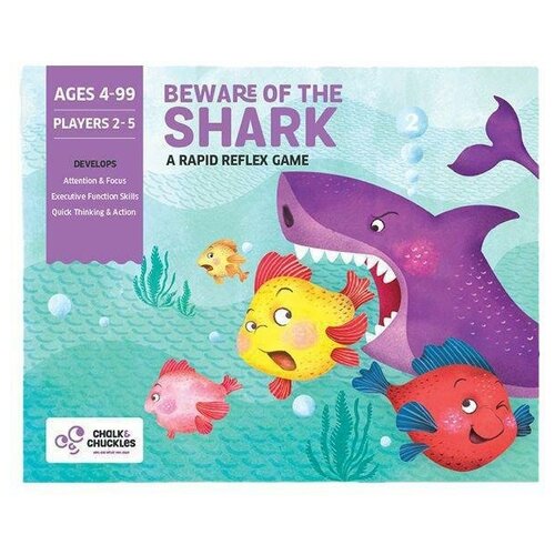 Настольная игра Chalk & Chuckles Beware of the shark настольная игра запасы на зиму chalk and chuckles челк энд чаклс