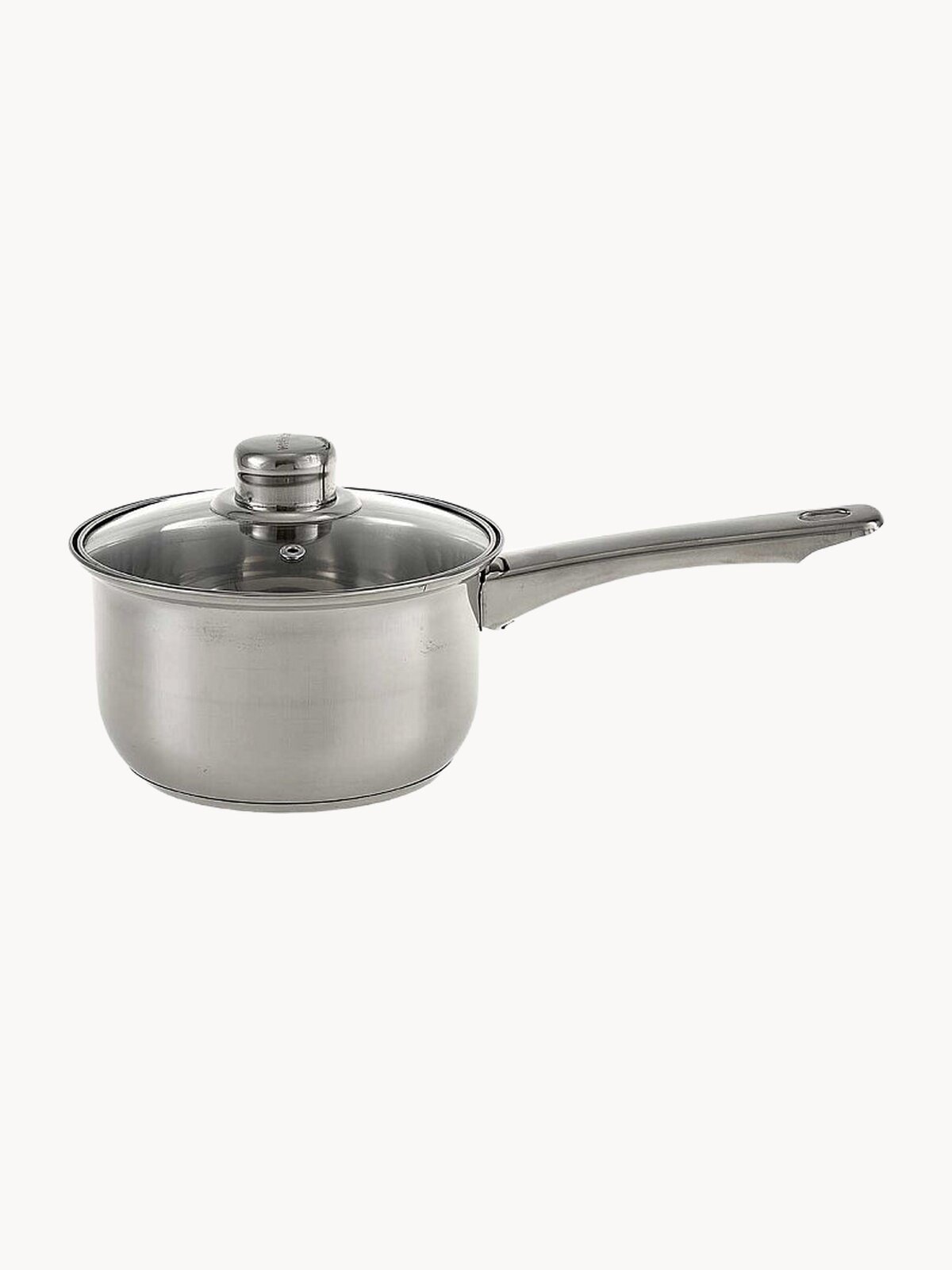 Ковш Webber BE-155/2 из нержавеющей стали со стеклянной крышкой, 1.9 л