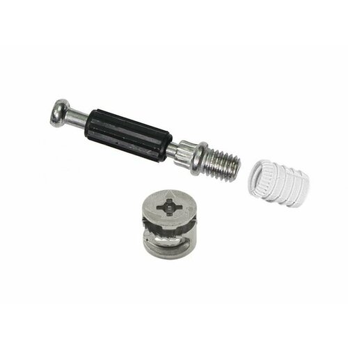 50 шт - Эксцентриковая стяжка Hettich Rastex 15/15 + ввинчиваемый дюбель Twister DU644 + муфта М8 - 50 шт