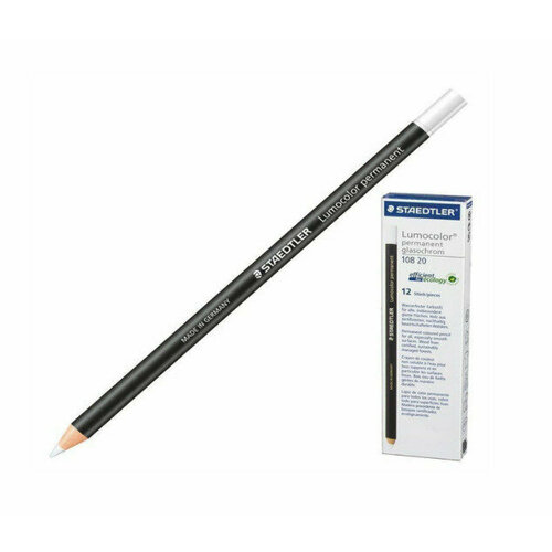 TRADECITY Карандаш сухой перманентный STAEDTLER белый