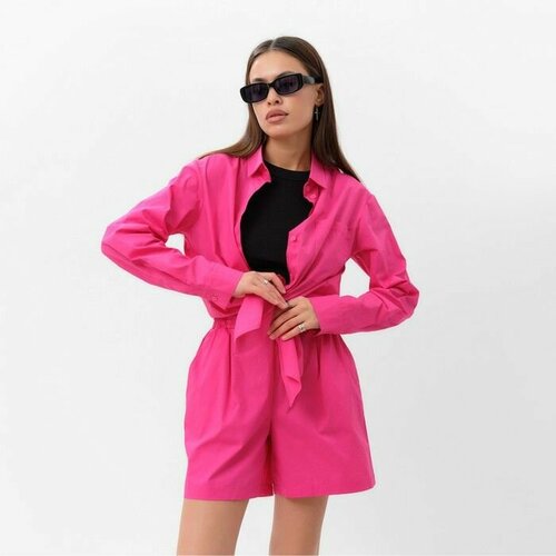 Комплект одежды MIST, размер 50, розовый костюм женский рубашка и брюки mist summer time р 50 голубой