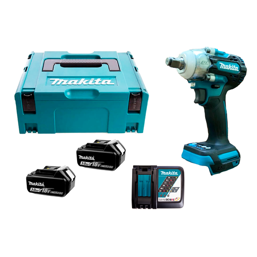 Аккумуляторный ударный гайковерт Makita DTW300RF2J 4738500₽
