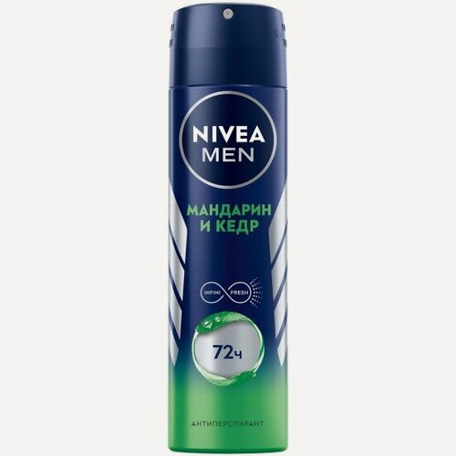 Изображение товара Дезодорант-антиперспирант Nivea MEN Мандарин и кедр, 150 мл