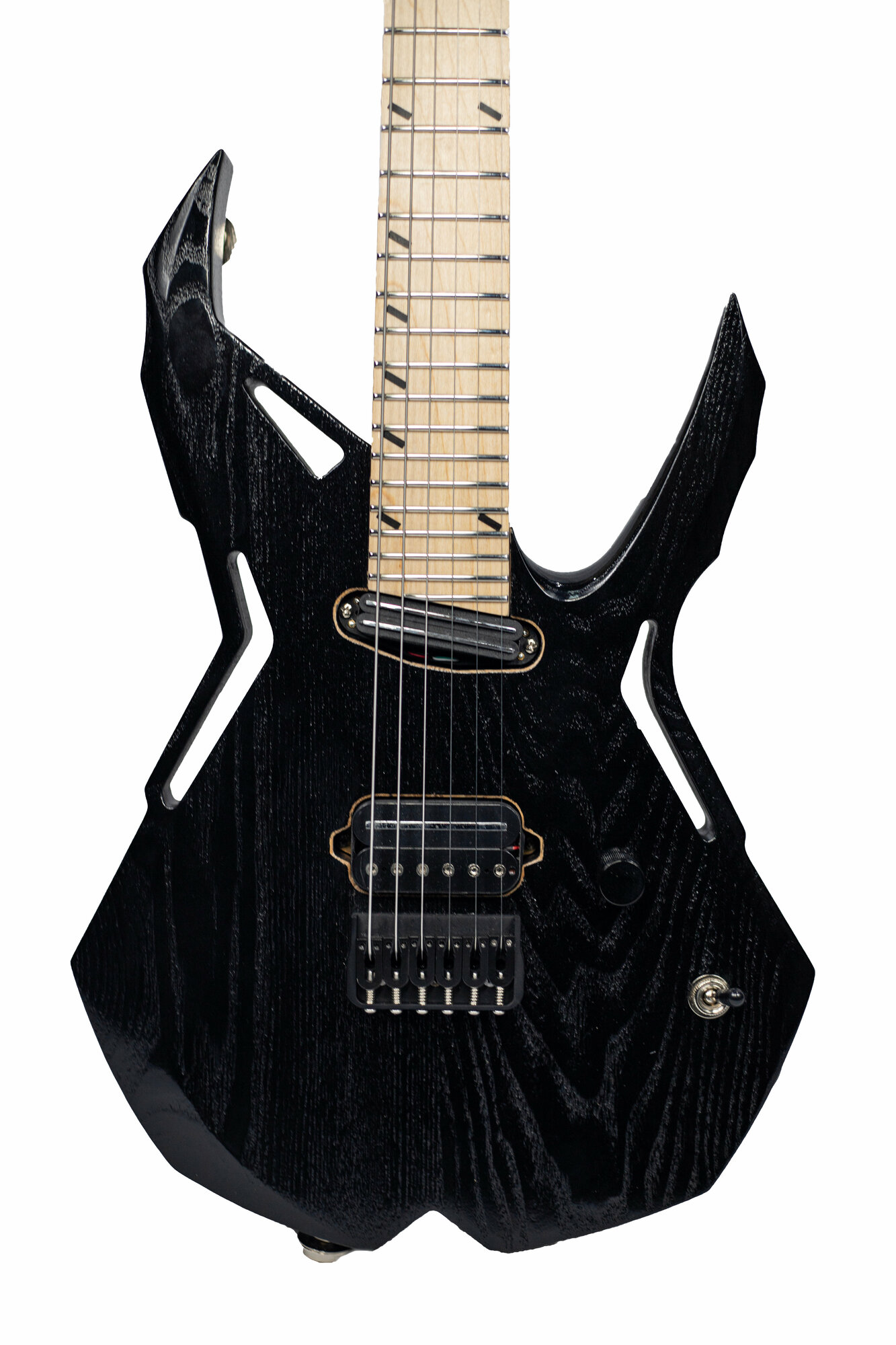 Электрогитара RUSICH GUITARS Spider (black) Titanium edition 27 ладов — фото 2