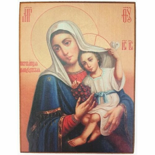 Икона Божьей Матери Покрывающая (копия старинной), арт STO-710
