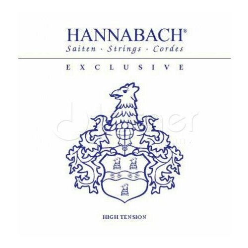 Hannabach EXCLHT Exclusive Blue - струны для классической гитары