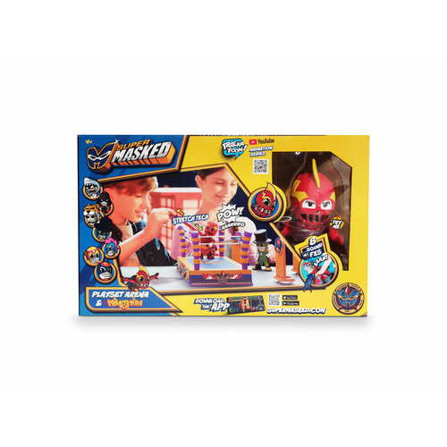 Игровой набор Supermasked с рингом и фигуркой KOHETEKIN