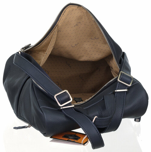Рюкзак Tony Perotti, натуральная кожа, внутренний карман, синий