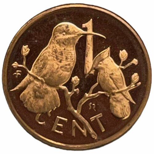 Британские Виргинские острова 1 цент 1973 г. (Proof)