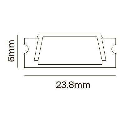 Алюминиевый профиль Maytoni Technical Led strip ALM002S-2M