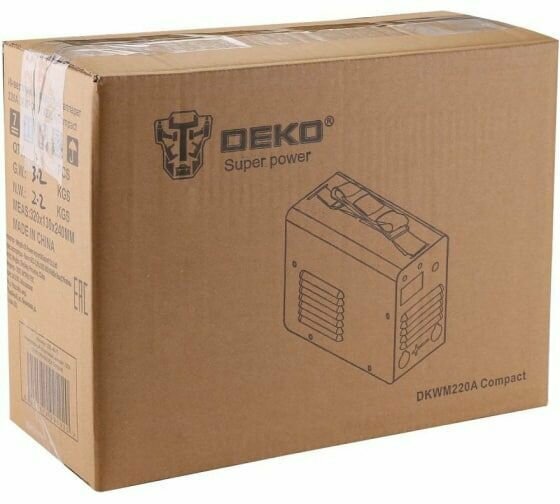 Инверторный сварочный аппарат DEKO DKWM220A Compact — фото 1