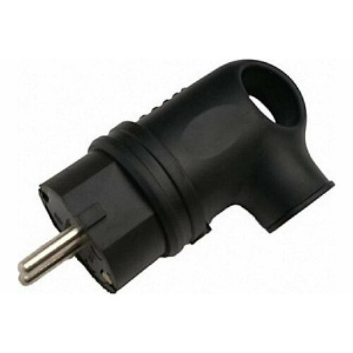 Разборная вилка General Lighting Systems GRV-P-16-СE-G-B-IP44 16А угловая с заземлением черная IP44 Рас 470519 300₽