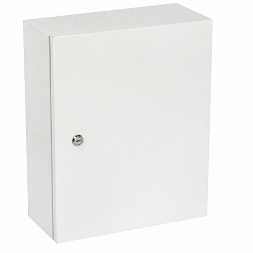 Шкаф 404S R6 420х340х155мм белый с монтажной платой без реек 42049 Щитэлектрокомплект