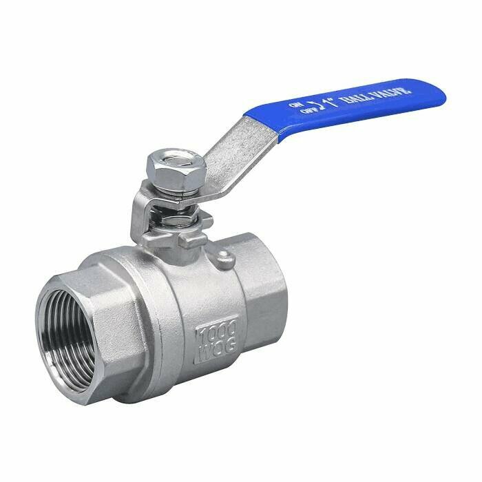 фото Кран шаровой нерж Ду 32 Ру63 ВР полнопроходной Benarmo