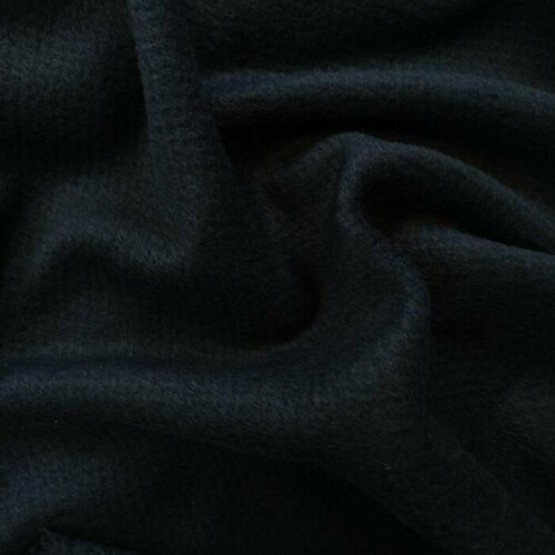 Ткань пальтовая шерсть (темно-синий) 100 шерсть италия 170см* 160 см