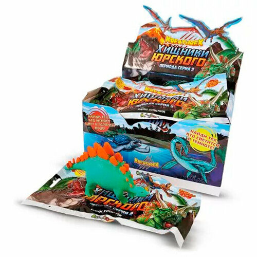 Фигурки-тянучки животные хищники юрского периода 55/CN22