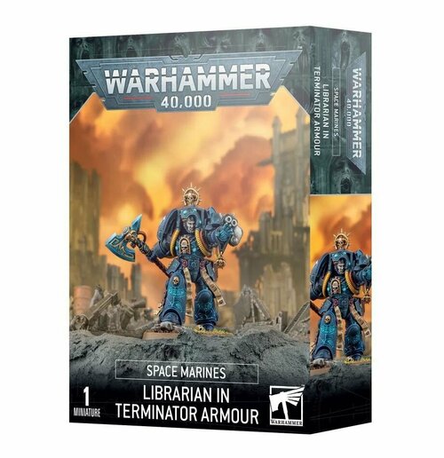 Набор миниатюр Warhammer 40000 Space Marines Librarian in Terminator Armour
