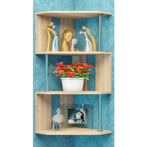 Полка угловая навесная А-11 сон 4482₽