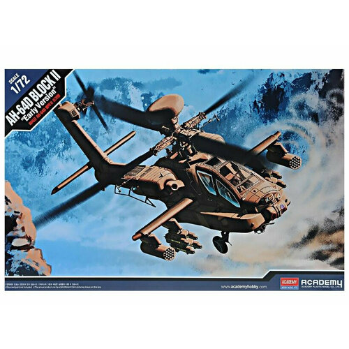 12514 Academy Американский вертолет AH-64D Апач (1:72) сборные модели revell боевой вертолет ah 64 apache