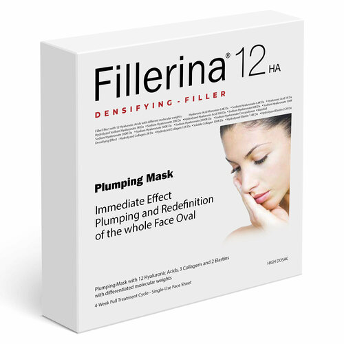 Fillerina 12 HA Тканевая маска для лица Fillerina 12HA Plumping Mask