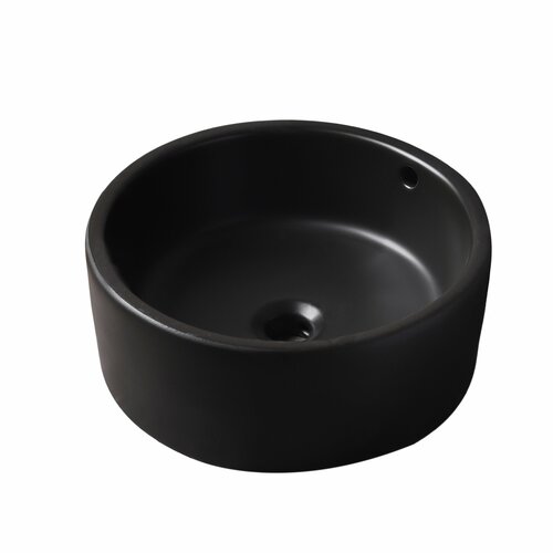 Накладная черная раковина для ванной Gid N9130bg