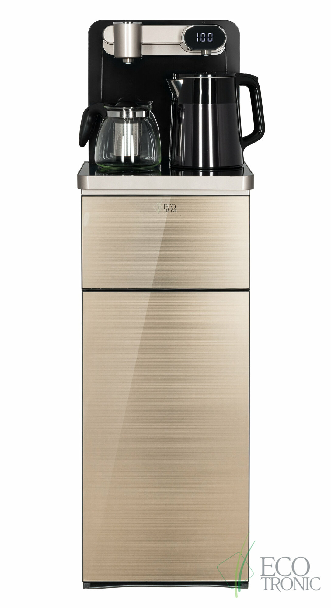 фото Кулер с чайным столиком Тиабар Ecotronic TB40-LE gold