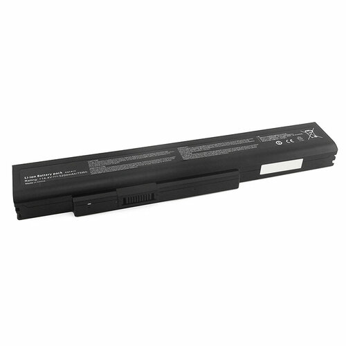 Аккумулятор OEM (совместимый с A32-A15) для ноутбука MSI A6400 14.4V 5200mAh черный аккумуляторная батарея аккумулятор a32 a15 для ноутбука dns 0142750 0151279 0153733 msi a6400 cr640 cx640 10 8v 4400mah черная