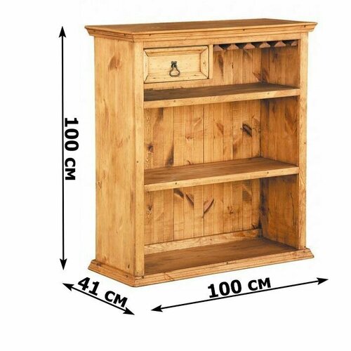 Бар Библио старение Ш100*Г41*В100 см