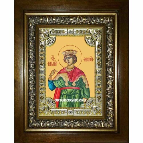 Икона Соломон праотец, 18x24 см, со стразами, в деревянном киоте, арт вк-2467 икона соломон праотец в деревянном киоте