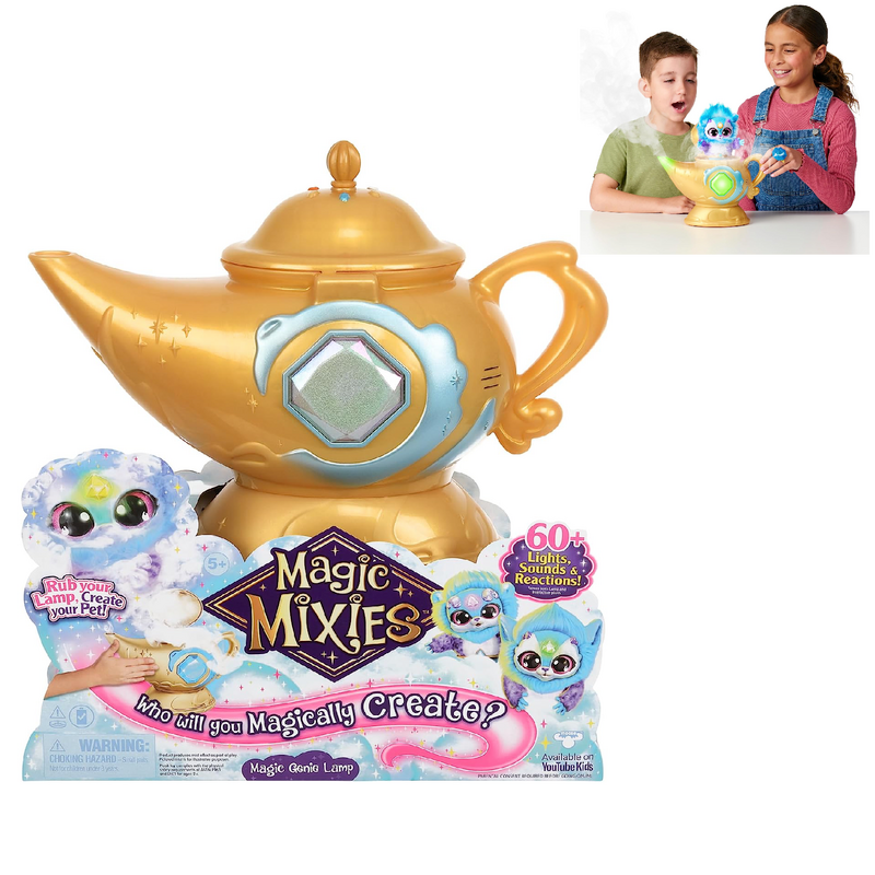 Magic Mixies Magic Genie Lamp Blue Волшебная интерактивная лампа джина Мэджик Миксис голубая 14833