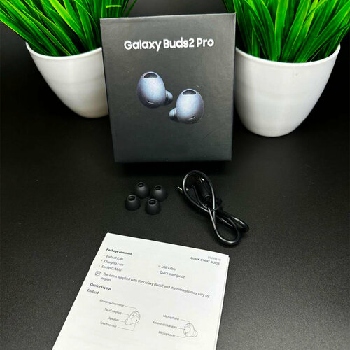 Беспроводные наушники Galaxy Buds 2 Pro Phantom Black Галакси Бадс 2 Про 440000₽