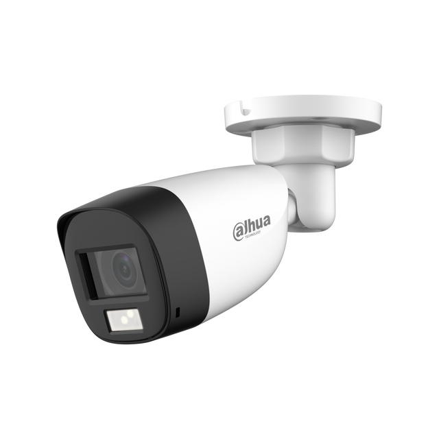 Dahua DH-HAC-HFW1200CLP-IL-A-0280B-S6 2 МП Уличная мультиформатная с LED-подсветкой и микрофоном IP67