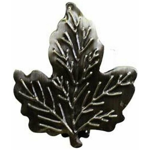 Зажим для штор HOME ACCESSORY стальной сплав золото антик лист 1 шт