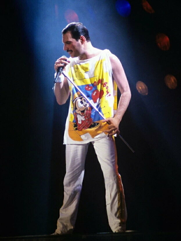 Плакат постер на бумаге Freddie Mercury/Фредди Меркьюри/музыкальные/поп исполнитель/артист/поп-звезда/группа. Размер 21 х 30 см