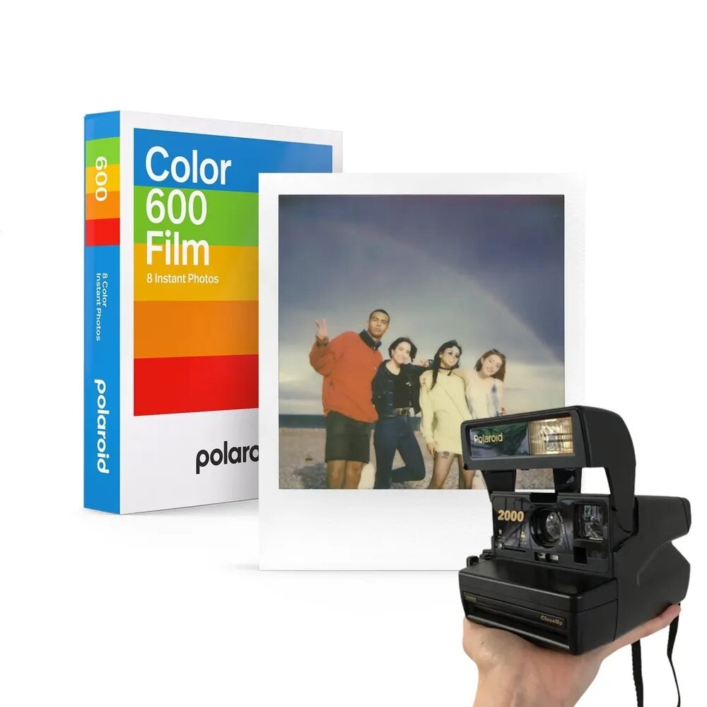 Кассета (картридж) Polaroid Color Film для Polaroid 600 на 8 фотографий