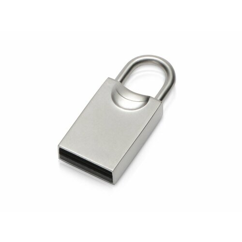 USB-флешка 2.0 на 16 Гб «Lock», серебристый флешка криптекс ® compass lock 32 гб