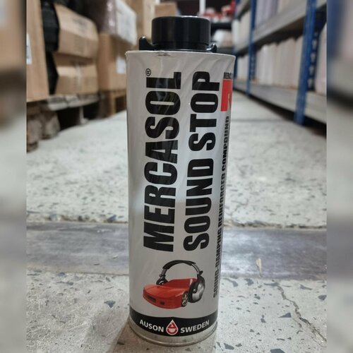 Mercasol Sound Stop Шумоизоляционный антикор для автомобиля