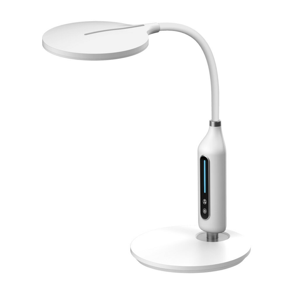 Camelion Настольные светильники KD-862 C01 белый LED Свет-к наст, 10Вт, 580 лм Сенсорное управление, регулировка яркости и цветовой температуры