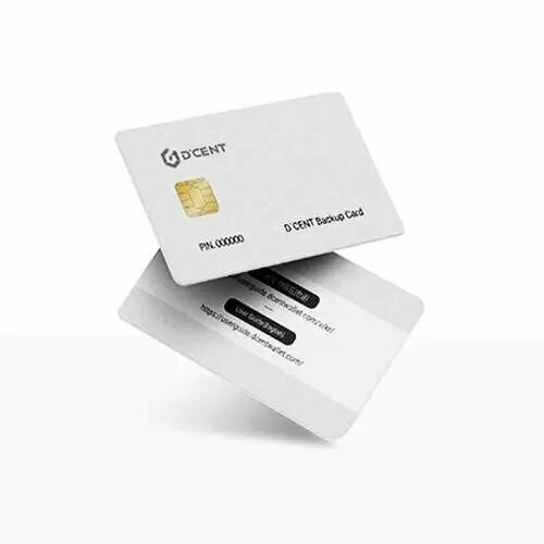 аппаратный кошелек d cent biometric wallet Резервная карта DCENT Wallet Backup Card