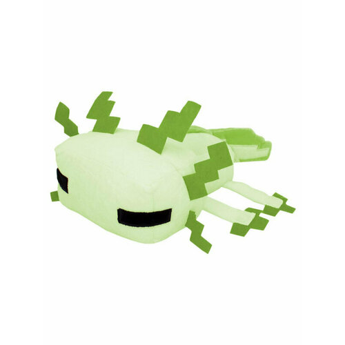 Мягкая игрушка PIXEL CREW TM12315 Пиксельный Аксолотль Pixel Axolotl салатовый 34см