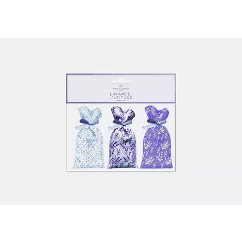 PLANTES & PARFUMS PROVENCE Набор 3 саше с лавандой
