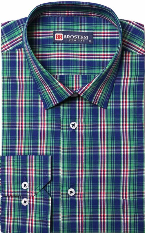 Рубашка Brostem, размер 40/41, зеленый