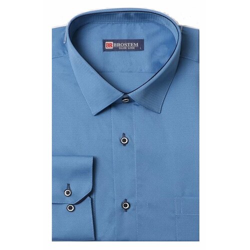 фото Рубашка , размер 41/42, синий shemart