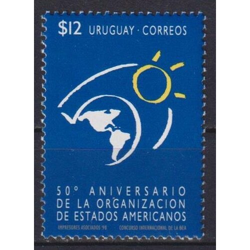 Почтовые марки Уругвай 1998г. 50 лет Организации американских государств Организации MNH
