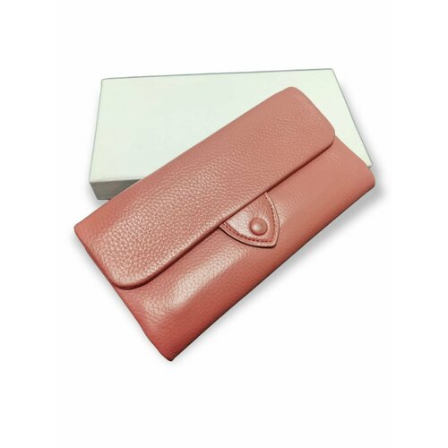 фото Кошелек 3237/coral, фактура зернистая, коралловый pouchman