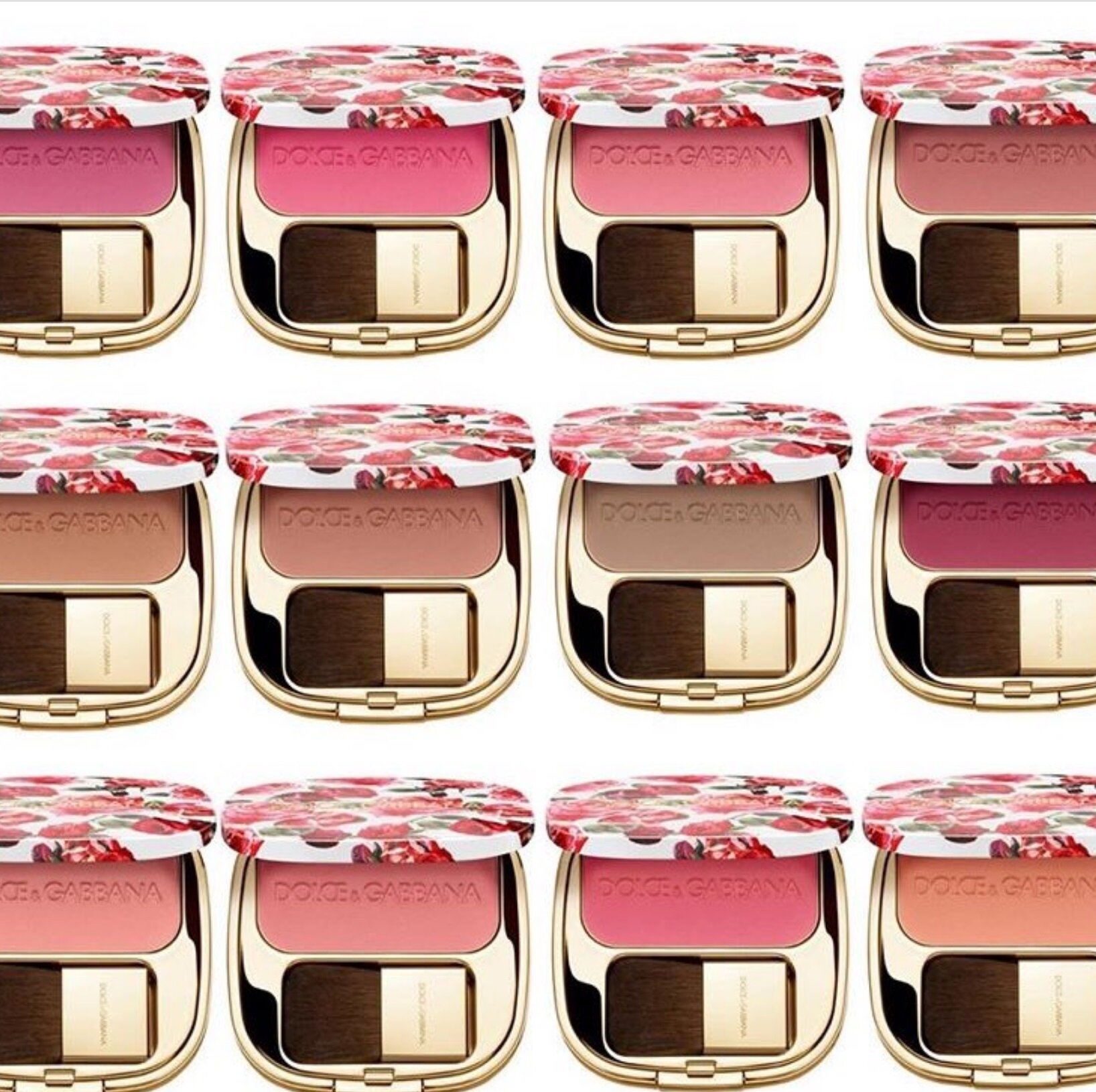 DOLCE & GABBANA Сияющие румяна Blush of Roses Luminous Cheek Colour, Apricot 500 — фото 1
